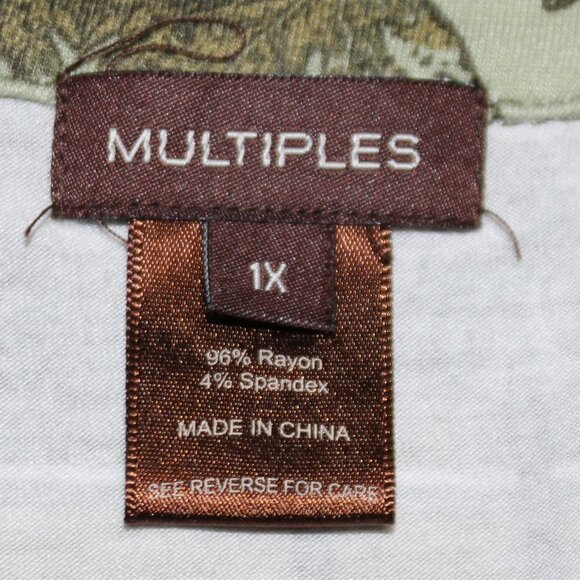 Multiples Safari Style Print Top - Picture 9 of 11